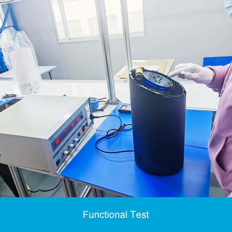 Trumkey Air Purifier Functional Test