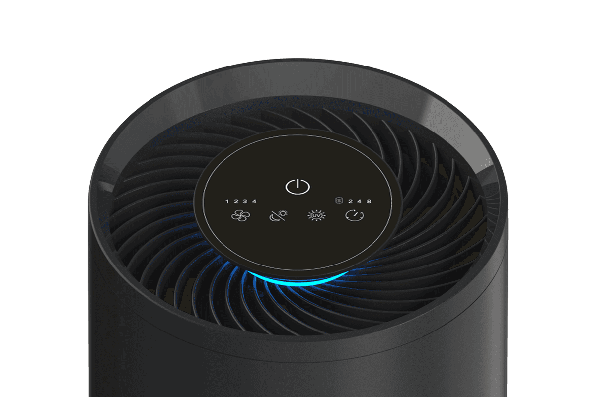 Trumkey-Air-Purifier-G200C-Control-Panel